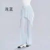 Falda de Baile Media, Traje de Práctica de Ballet para Adultos, Traje de Gimnasia, Ropa Exterior con Encaje Malla Irregular Falda Corta