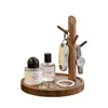 Adorno de entrada estilo vintage para guardar llaves, estante de zapatero para sala de estar, perchero de entrada, bandeja de madera para joyas