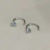 Aretes de Aleación para Mujer, Puesto de Mercado Nocturno, Elegantes Aretes de Perlas de Imitación, 2 Yuanes, Aretes Populares en Línea, Venta al por Mayor para Vendedores Ambulantes