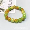 Atacado de Fabricante em Grandes Quantidades de Pulseiras de Jade Malaio, Pulseiras de Jade Quartizito, Contas Redondas, Pulseiras de Círculo Único Coloridas de Jade Flutuante da Moda