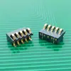 Portapilas de Voltaje Positivo de 5P Espaciado 1.27 Altura 3.5 Sin Columnas BC-1-512A Conector de Batería de Resorte para Walkie-Talkie