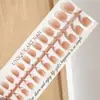 Uñas Francesas Desnudas Transfronterizas, Uñas Prepagadas Perezosas, Uñas Postizas, Uñas Almendra Europeas, Uñas Portátiles, Uñas Hechas a Mano