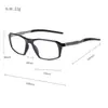 Gafas de Negocios Poligonales para Hombre Lujo Accesible Alta Calidad Moda Versátil Tr90 Ultraligeras Antideslizantes Metal Marcos Ópticos