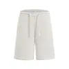 Shorts de Verano para Hombre de Punto Espiga Estilo Americano, Shorts Deportivos Vintage de Cinco Puntos