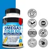 90 Cápsulas Blandas de Aceite de Pescado Cápsulas Blandas de Aceite de Pescado Suministradas Directamente del Fabricante Original Soporta OEM