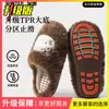 Zapatillas de Algodón Suave para Mujer 2026 Nuevas de Otoño/Invierno para Interiores del Hogar Engrosadas Antideslizantes Cálidas de Algodón para Damas