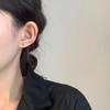 Pendientes de meteorito irregulares para mujer, estilo sencillo, estilo coreano, para celebridades de Internet, viajeros, diseño de nicho, pendientes con sentido