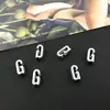Liga de Zinco 26 Pingentes de Letras Inglesas Pequenos Pingentes DIY Pulseira Colar Brincos de Lado Duplo Acessórios de Joias Materiais