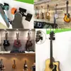 Paquete de gancho para guitarra con púa púa púa paquete soporte para guitarra soporte de metal para guitarra