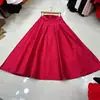 Saia Tutu de Luxo Leve Europeia e Americana Nanyou, Saia Estendida, Nova Saia de Meio com Bainha Grande Colorida, Saia Longa Europeia e Americana