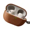 Adecuado para Sony Wf-1000Xm5 Estuche Protector Auriculares Inalámbricos Bluetooth Estuche de Negocios de Piel Pu Granulada Anticaídas