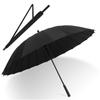 Guarda-chuva Longo de 24 Varetas Atacado Personalizado Masculino Grande Automático Resistente a Tempestades Golf Reforçado Espessado à Prova de Vento Reto