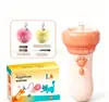 Brinquedo de Gato Elétrico com Sino de Pelúcia, Função de Ejetar e Recolher com Um Toque, Gadget Interativo para Donos de Animais Preguiçosos, Direto da Fábrica de Origem