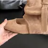 Botas de tacón alto plisadas y apiladas con diseño hueco, estilo europeo y americano, dulces y geniales, para mujer, botines Mary Jane, botas geniales para verano, nuevo modelo de moda 2026