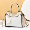 2026 Bolso Grande de Estilo Coreano para Mujer, Bolso de Hombro Cruzado Moderno y Sencillo, Bolso para Mamá de Mediana Edad, Bolso de Cuadros