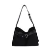 Bolso de gamuza para mujer, gran capacidad, nuevo estampado de leopardo de otoño 2026, bolso cruzado simple y elegante, bolso de mano para el trabajo