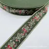 En stock 4.3cm Estilo Vintage Ancho Flor Estilo Étnico Jacquard Cinta Bolsa con Cinta Decorativa Ropa de Cama Accesorios de Ropa