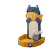 Placa arranhadora para gatos, poste arranhador vertical de sisal para gatos, brinquedo grande integrado para afiar as garras do gato, poste arranhador para gatos de estimação que não solta pelos