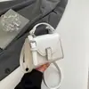 Nuevo Bolso Cruzado para Mujer de Shuai Mijia, Color Sólido, Bolso de Mano Simple, Bolso Cuadrado Pequeño, Bolso de Hombro Elegante y Moderno para el Trabajo