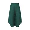 Pantalones plisados de pierna ancha para mujer, pantalones de diseñador y personalizados con forma especial, pantalones casuales personalizados OEM de fábrica plisados Miyake listos para usar