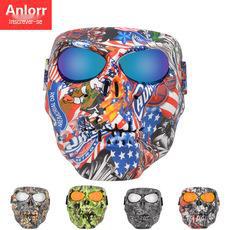 Máscara do diabo óculos de proteção para motocicleta óculos de corrida off-road capacete máscara de motocicleta anti-vento e areia sem logotipo