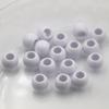Tarjeta de accesorios con cuentas hechas a mano DIY orificio de 12 mm cuentas de orificio grande de 6 mm cuentas sueltas acrílicas venta al por mayor accesorios para ropa de acabado