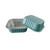 Taza de papel de aluminio de 100 ml, caja para pastel cuadrada, molde para hornear, taza para hornear, caja de embalaje para banji de nieve mei Niang