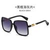 Nuevas gafas de sol para damas 2024 Europa y Estados Unidos transfronterizas gafas de sol para mujer moda femenina gafas de sol de montura grande fabricantes venta al por mayor