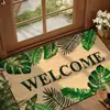 Felpudo de Entrada, Felpudo para Quitar el Polvo del Vestíbulo, Felpudo Antideslizante Estilo Americano Floral para Zona de Cambio de Zapatos, Felpudo de Suelo de Terciopelo de Cristal para el Hogar