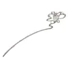 Horquilla de Calabaza Perlada para Mujer Nueva Antiguo Ojo de Gato Simple Accesible Lujo de Gama Alta Horquilla Tocados Accesorios para el Cabello