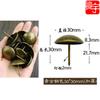 Chengyu Retro Uñas de Burbuja Grandes Ferretería para Muebles Clavos Decorativos Antiguos para Puertas Sofá Edificio Antiguo Clavos de Burbuja para Puertas Clavos de Cabeza Grande