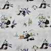110*90 algodón de bambú doble capa gasa estampada tacto suave algodón de bambú doble capa gasa ropa de casa saco de dormir gasa de algodón de bambú
