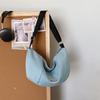 Estilo Perezoso Moda Bolso de Mano Tipo Empanada Lunar Bolso Cruzado ins2024 Nuevo Tela de Nylon Bolso de Hombro Deportivo Casual Bolso para Mujer