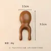 Peine de Masaje Sándalo Peine de Meridianos Acupunto Masajeador de Cabeza Caída del Cabello Universal Peine de Masaje de Cinco Dedos Artefacto Raspador para Cabeza y Cuello