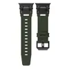 Nova pulseira de TPU em aço inoxidável titânio para Apple Watch Ultra 2 (S987SE424549mm)