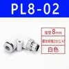 Conector de Engate Rápido Cpc-White Pl8-02 Conector Pl4 6 8 10 12/m5 01 02 03 04