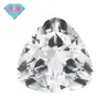 Gemas Huagang: Venta al por mayor de Piedras de Cristal Blancas Triangulares Sueltas, Gemas Naturales para Bricolaje, Piedras Principales de Gema Blanca