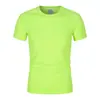 Camiseta de secado rápido con logo personalizado, ropa deportiva transfronteriza de 150 g resistente a los rayos UV, conjunto familiar de cuello redondo y manga corta, camiseta para hombre
