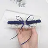 Liguero de Boda para Novia Nueva Lentejuela Moño de Encaje Liguero Joyería para Pierna de Mujer Liguero de Fiesta de Boda