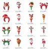 Shopping de Natal atividade de jardim de infância cena decoração balão tiara grampo Velho homem boneco de neve alce presente