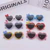 Gafas de Sol Polarizadas para Niños Pequeños Gafas para Niños Gafas de Silicona Ultraligeras Gafas para Bebé Gafas Estilo Amor de Niños Lindas