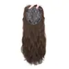 Peluca Completa para Mujeres Sin Malla para el Cabello, Corona Alta Esponjosa, Cabello Largo y Rizado, No se Necesita Malla para el Cabello, Peluca Realista