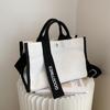 Bolsa Tote Xadrez Fashion 2023 Estilo Coreano Novo Estilo Bolsa de Mão Casual Grande Capacidade Para Sair Ombro Único Transversal