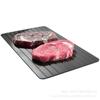 Placa de descongelamento de alumínio personalizada da Amazon para bife, alimentos congelados, carne, placa de descongelamento rápido