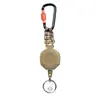 Llavero Anti-Pérdida de Alta Elasticidad Fácil de Tirar con Cable Extendido, Llavero Retráctil, Cable de Acero, Cordón Elástico para Tirar, Llavero Fácil de Tirar