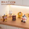 Ímãs de Geladeira de Borracha Macia de PVC Personalizados Adesivos Magnéticos de Desenho Animado 3D Adesivos Magnéticos de Resina para Presente Personalização de Logotipo Publicitário