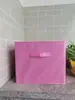 Caixa de Armazenamento Dobrável de Tecido para Casa, Dormitório, Xadrez, Caixa de Armazenamento para Guarda-Roupa, Gaveta de Mesa, Caixa de Armazenamento de Não Tecido