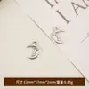 Nueva Serie de la Luna de Aleación de Plata Antigua Colgante de Luna Hueca Simulada Accesorios DIY Paquete Independiente
