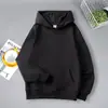 Ropa de Trabajo Otoño e Invierno Sudaderas de Algodón Puro Logo Impreso Personalizado Uniformes para Eventos de Empresa Uniformes de Empleado Chaquetas Bordadas de Color Sólido