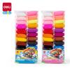 Bolsa con cierre Deli Yc111 Arcilla Estudiante Antibacteriana Arcilla de Colores Hecha a Mano DIY Colorida Ultraligera y Arcilla Plástica